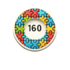 160 елементів