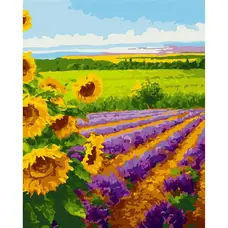 Картина за номерами "Бесконні простори" Art Craft 10589-AC 40х50
