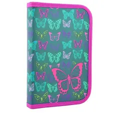 Пенал книжка  1 Вересня Smart Butterfly 531669 1 відділення з 1 відворотом
