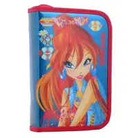 Пенал твердий одинарний з двома клапанами WINX для дівчинки 531798