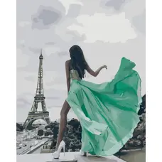 Картина за номерами Підкорення Парижу 40*50см ArtStory AS1005