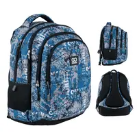 Рюкзак GoPack Teens GO24-162M-1 с ортопедичною спинкою для хлопчика