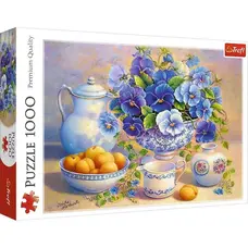 Пазли 1000 елементів "Блакитний букет" TREFL 10466
