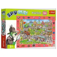 Пазли 100 елементів Місто (Шпигун) TREFL 15590