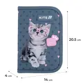Пенал з наповненням Kite Studio Pets SP25-622H-1
