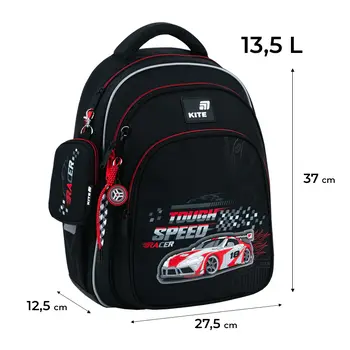 Рюкзак школьный Kite Education Speed Racer K26-763S-2