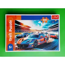 Пазли Trefl 100шт Швидкий гонщик 17403