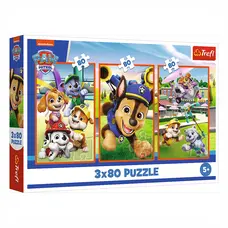 Пазли Trefl Paw patrol Собача банда 3 x 80 ел 34886