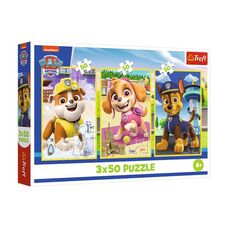 Пазли Trefl Paw Patrol Наші собаки 3 в 1 34878