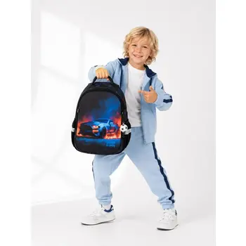 Шкільний рюкзак Sunny Happy SH1-15 зі спортивним автомобілем