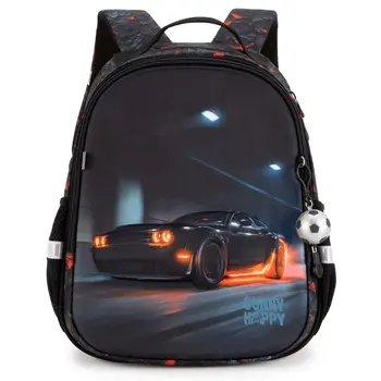 Шкільний рюкзак Sunny Happy SH1-12 зі спортивним автомобілем