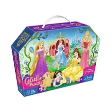 Пазли Trefl Чарівні принцеси Glitter 70 ел. 53017